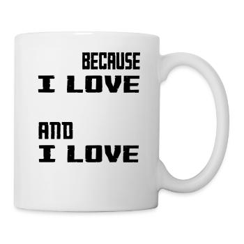 Marathon Triathlon Running Jogging Biking Cycling - Mug - white - Right