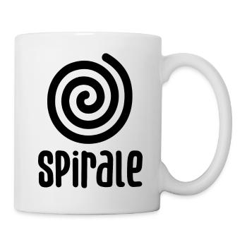 Techno Music House Spiral Geschenk - Tasse - Weiß - Rechts