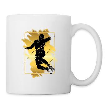 Basketball Basketball Player Dunking Gold Splash - Mug - white - Right