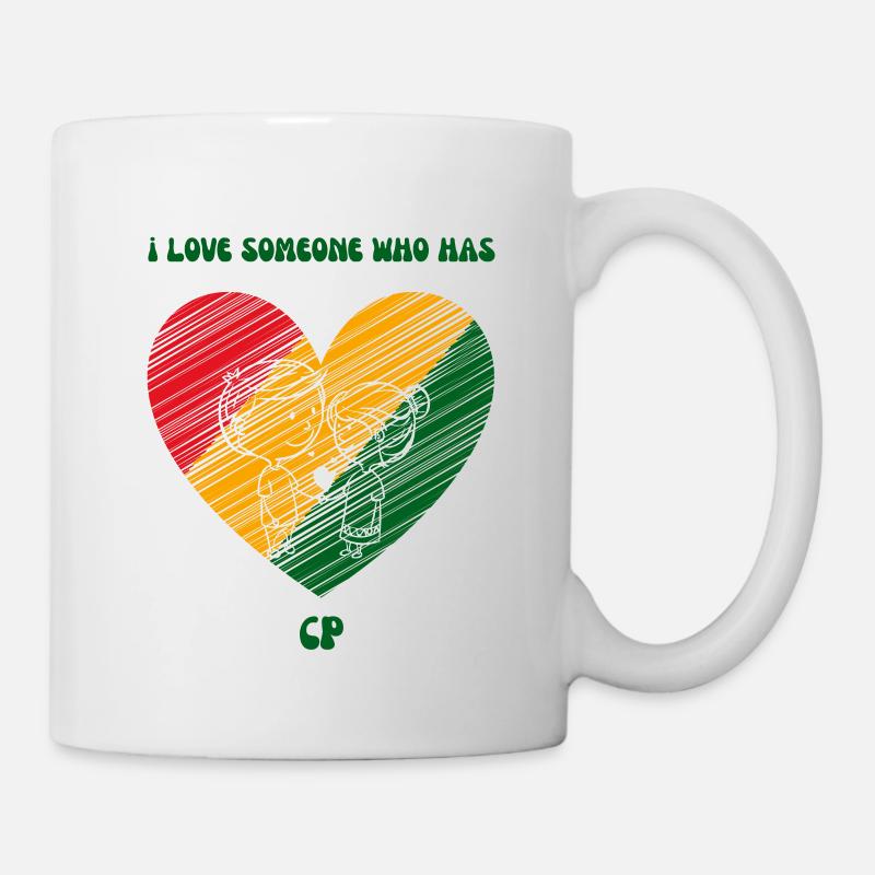 J’aime quelqu’un qui a une PC - Mug blanc - blanc