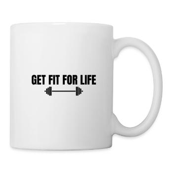 Gym Fitness - Mug blanc - blanc - Droite
