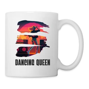 Dancing Queen - Tasse - Weiß - Rechts