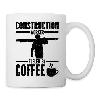 Handwerker - Tasse - Weiß - Rechts