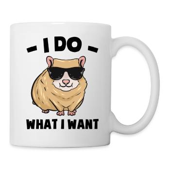 Hamster - Tasse - Weiß - Rechts