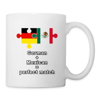 German Mexican Puzzle - Mug - white - Right