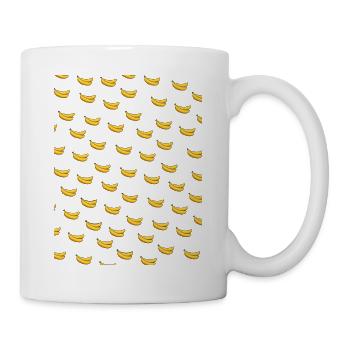 Alles Banane - Tasse - Weiß - Rechts