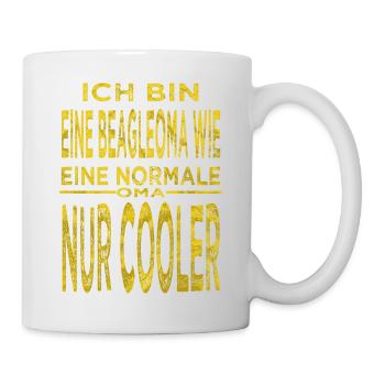 humor spruch hundeliebhaber lieblingshund windhund - Tasse - Weiß - Rechts