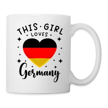 Germany Flag German Flag Used Look Home - Mug - white - Right