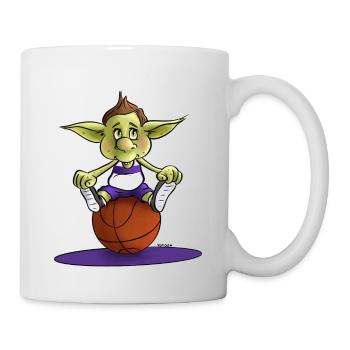 Baby korrigan basket - Mug blanc - blanc - Droite