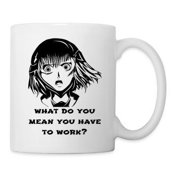 Anime - Manga Japanese - Work Gift - Mug - white - Right