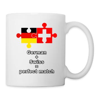 German Swiss Puzzle - Mug - white - Right