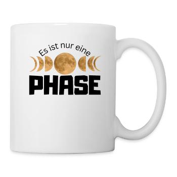 Ce n’est qu’une phase - Moon Phases Design - Mug blanc - blanc - Droite