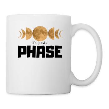 C’est juste une phase - Moon Phases Design avec Vol - Mug blanc - blanc - Droite