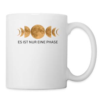 Ce n’est qu’une phase - Moon Phases Design - Mug blanc - blanc - Droite