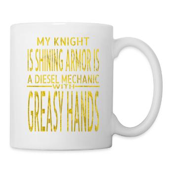 baseballclothing are you a mechanic present humor - Tasse - Weiß - Rechts