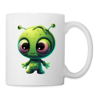 Le petit extraterrestre - Mug blanc - blanc - Droite