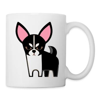 Brutus the angry chiwawa - Mug - white - Right