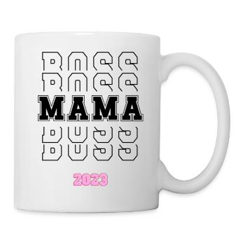 MAMA BOSS T-SHIRT - SEXY MUTTER DES JAHRES - Tasse - Weiß - Rechts