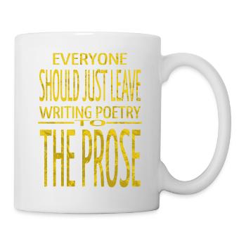 book worm birthday books coffee statement - Tasse - Weiß - Rechts