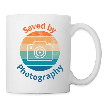Saved by photography - Mug - white - Right