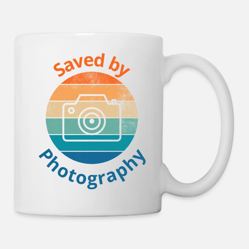 Saved by photography - Mug - white