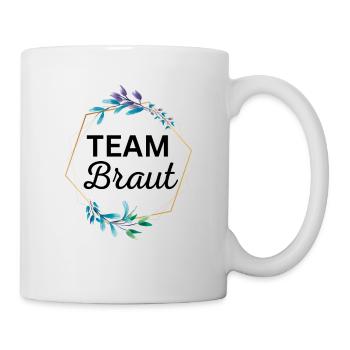 Team Braut JGA - Tasse - Weiß - Rechts