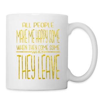birthday present idea geek love fun family love - Tasse - Weiß - Rechts