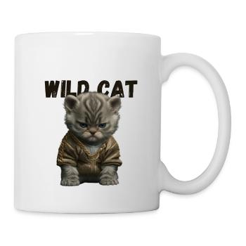 Wild Cat - Mug blanc - blanc - Droite