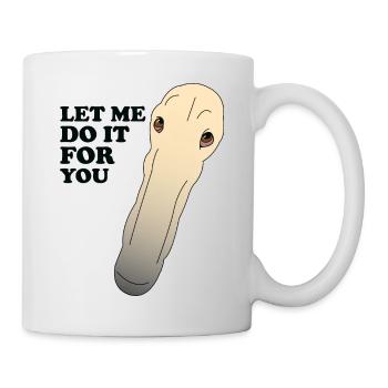 Let Me Do It For You Meme Dog Borzoi Funny - Mug blanc - blanc - Droite