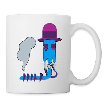 Unreal gas mask - Mug - white - Right
