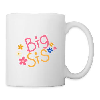 big sis - Große Schwester - Tasse - Weiß - Rechts
