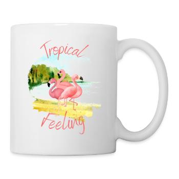 Tropical Feeling - Tasse - Weiß - Rechts