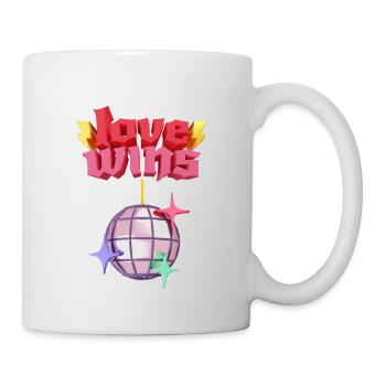 Love Wins - Mug - white - Right