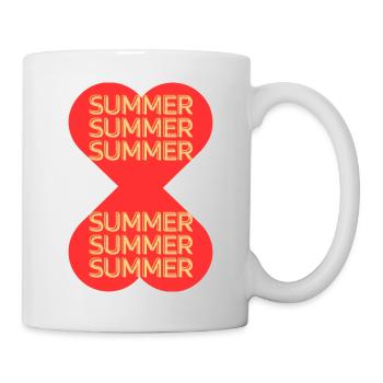 summer - Tasse - Weiß - Rechts