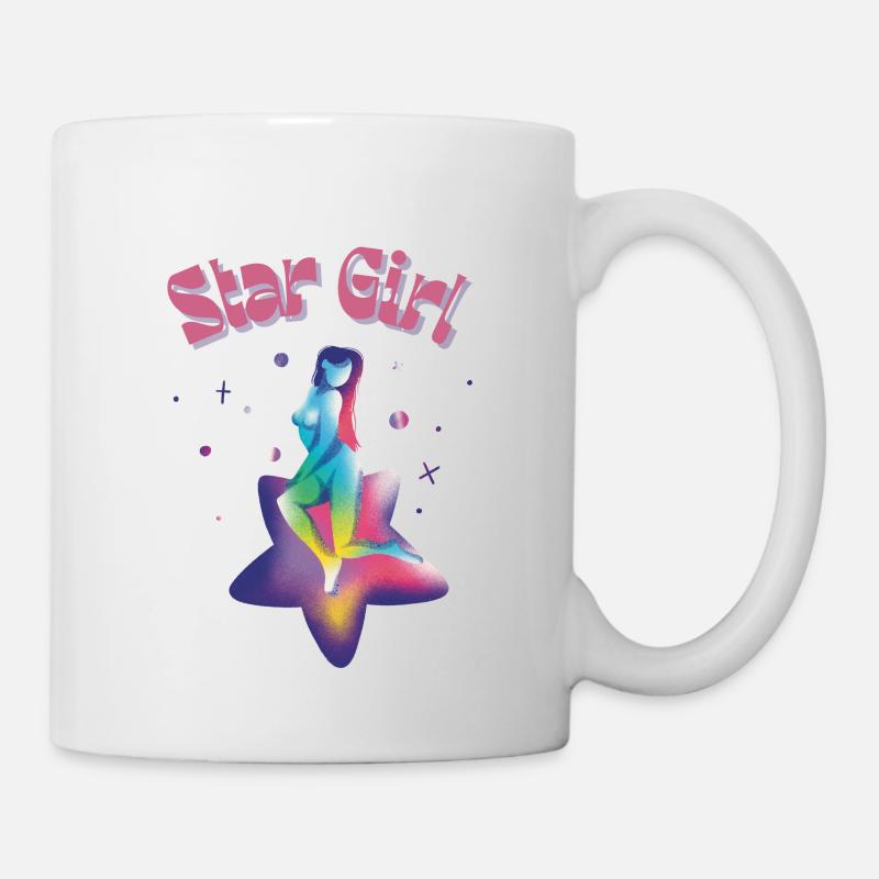 Star Girl - Mug - white