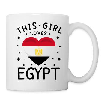 Egypt Flag Hurghada Africa Egyptian Flag - Mug - white - Right