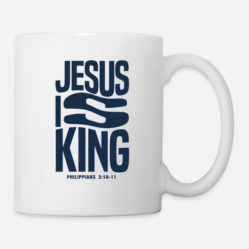 Jesus is King - Mug - white