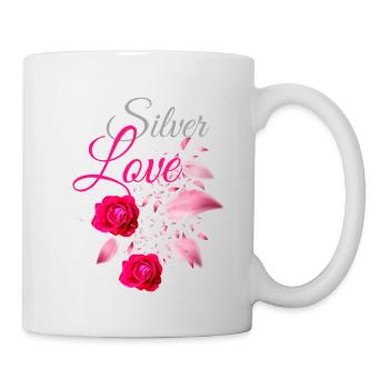 Silver Love Spring - Tasse - Weiß - Rechts