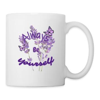 Sei du selbst - Tasse - Weiß - Rechts