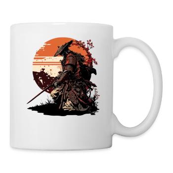 La voie du guerrier - Mug blanc - blanc - Droite