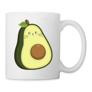 Chat avocat - Mug blanc - blanc - Droite