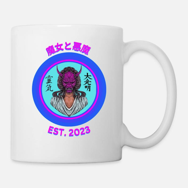 Witch & Devil - Tasse - Weiß