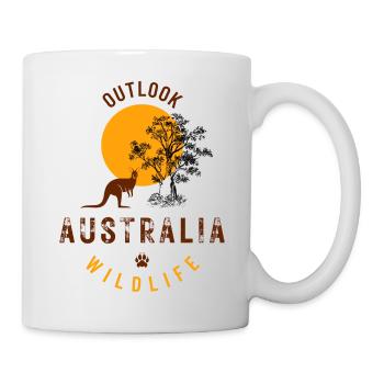 Outlook Australia Wildlife - Tasse - Weiß - Rechts