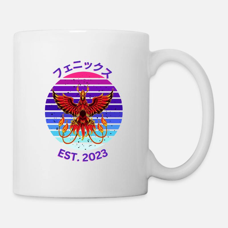 Phönix Pracht - Tasse - Weiß