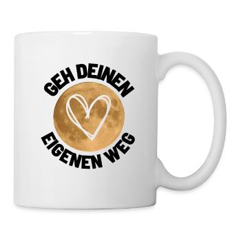 Sprücheshirts Motivationssprüche Motivationsspruch - Tasse - Weiß - Rechts