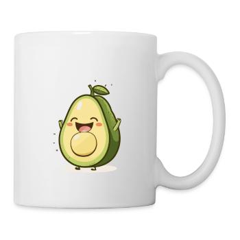 Guac l'avocat kawaii - Mug blanc - blanc - Droite