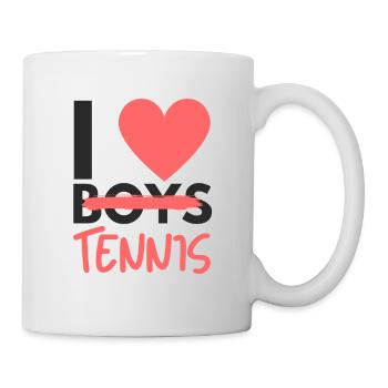 Joueur de tennis Jeu de tennis Tennis Tenue femme - Mug blanc - blanc - Droite