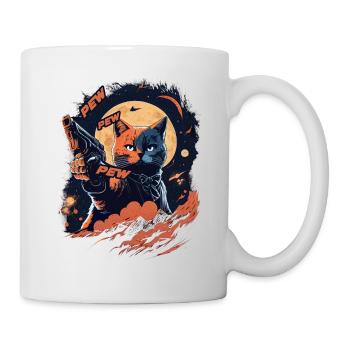 Pew Pew Pew - Mug - white - Right