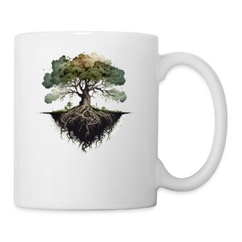 Stay rooted - Mug - white - Right