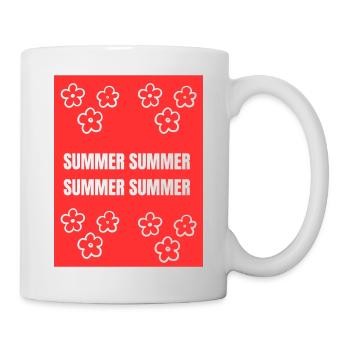HALLO SUMMER DAY 1 - Tasse - Weiß - Rechts